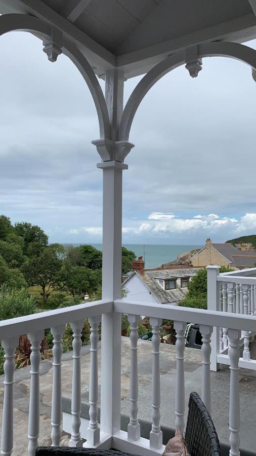 The Poplars Guest House Combe Martin Exterior foto