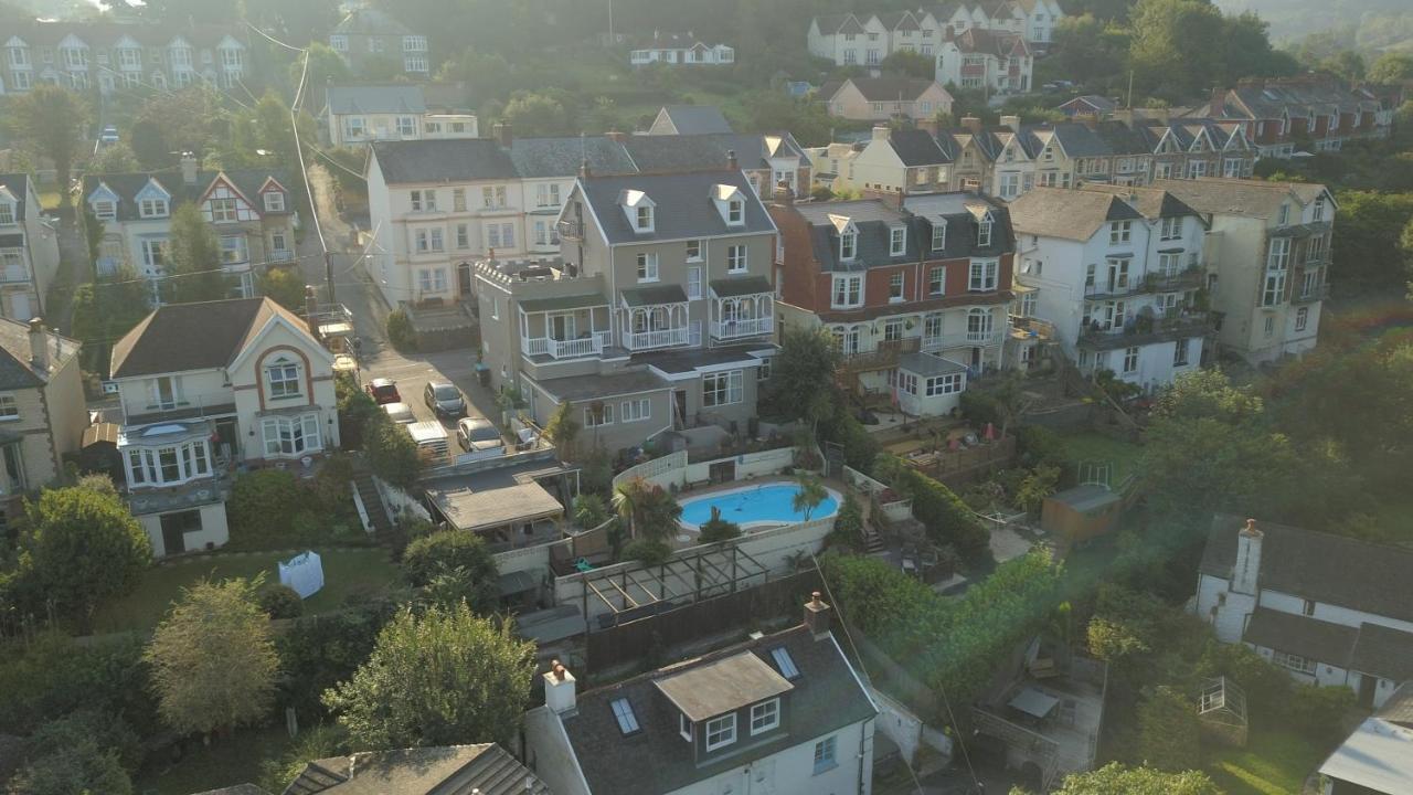 The Poplars Guest House Combe Martin Exterior foto